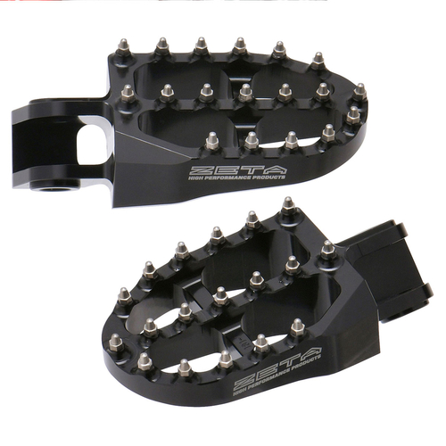 ZE93-1810 ZETA Aluminum FootPegs KTM SX -'15 Black