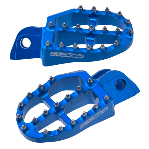 ZE93-1819 ZETA Aluminum FootPegs KTM SX -'15 H-Blue