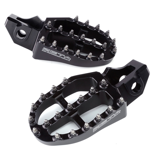 ZE93-1820 ZETA Aluminum FootPegs KTM SX '16- Black