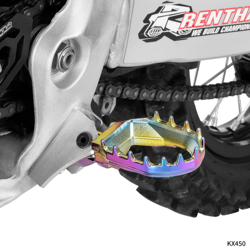 ZE93-2655 ZETA MAX Foot Pegs KX OILSLICK