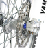 ZE93-3752 SPESSORI(2pz)POST.BLU YZF250/45009