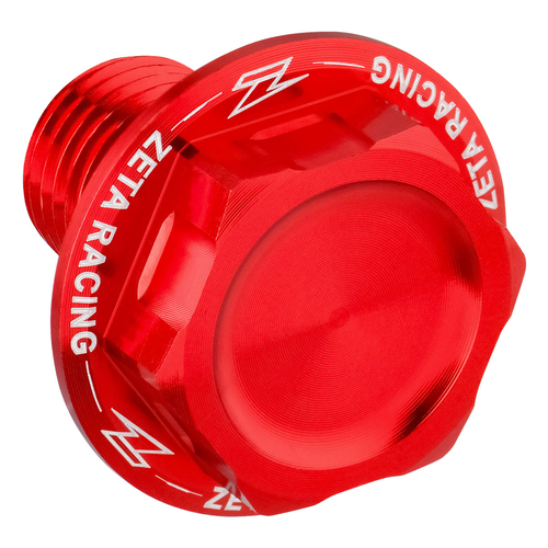 ZE93-8092 ZETA Axle Stop Bolt M14x22-P1.5 H28.5 RED