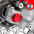 ZE93-8092 ZETA Axle Stop Bolt M14x22-P1.5 H28.5 RED