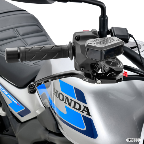 ZS60-3211 ZETA Flight B-Lever ZX10R '06-, ZX-14 '06-, Z1000 '07-, CBR1000RR '04-/600RR '07- R4SH Black