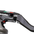 ZS60-3411 ZETA Flight B-Lever GSX-R1000 '05-/600 '04-, KATANA'19-, B-KING '07- R4SH Black