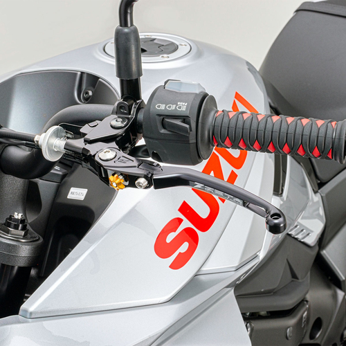 ZS61-2415 ZETA Pilot C-Lever BLK YZF-R1'00-,MT-09/Tracer '14-,MT-07'14-,GSX-R1000'09-,KATANA'19-,GSX-S1000/F'15-