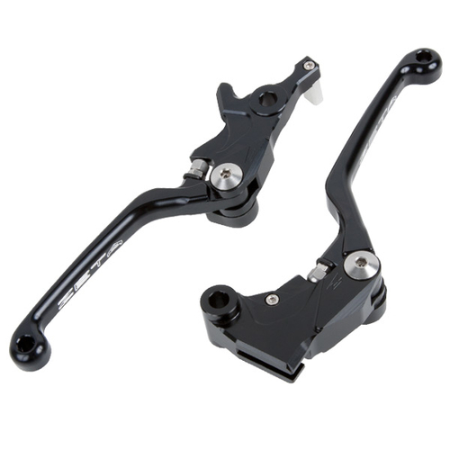 ZS62-1210 ZETA Pivot Street Lever Set NINJA250/R/SL '08- Black