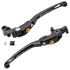 ZS63-0221 ZETA Pilot Lever Set ZX-25R/SE'21-, NINJA650'17-, Z650, Z900'17-, VERSYS650'15- BLK