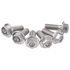 ZT31-0556 Gr5-Ti B-Disk FlangeBolt Set 6-M6 17mm 6pcs