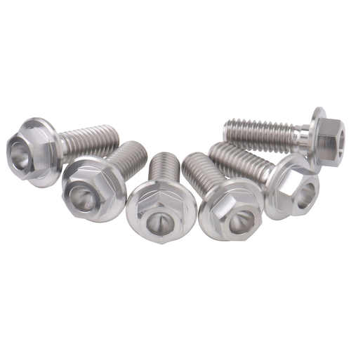 ZT31-0556 Gr5-Ti B-Disk FlangeBolt Set 6-M6 17mm 6pcs
