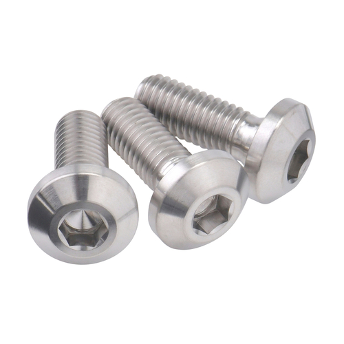 ZT31-1653 Gr5-Ti B-Disk PanHeadBolt Set 8-M8 22mm 3pcs