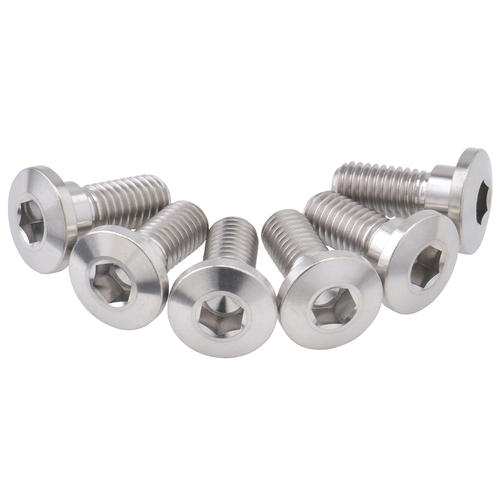ZT31-3746 Gr5-Ti B-Disk ThinHeadBolt Set 10-M8 20mm 6pcs