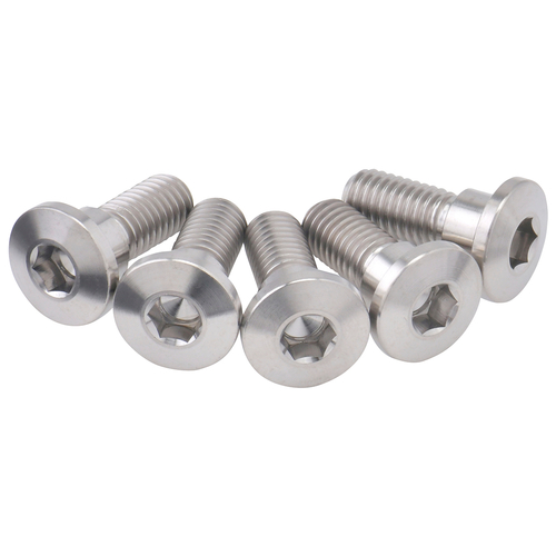 ZT31-3765 Gr5-Ti B-Disk ThinHeadBolt Set 10-M8 22mm 5pcs
