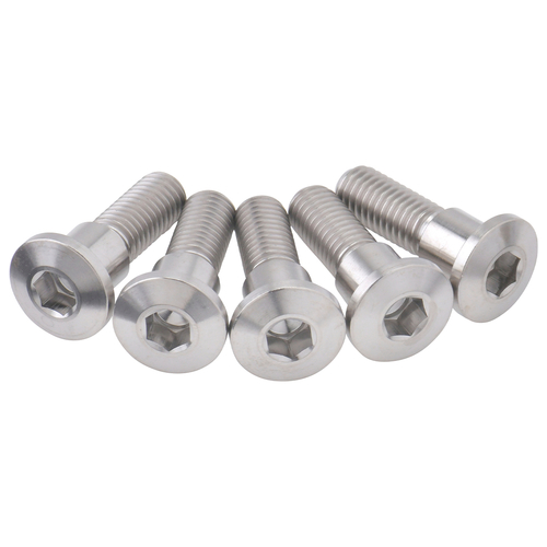 ZT31-3785 Gr5-Ti B-Disk ThinHeadBolt Set 10-M8 28mm 5pcs