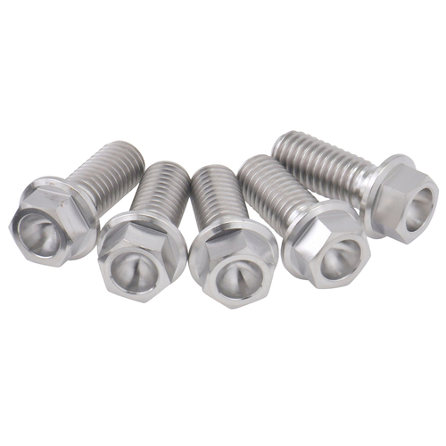 ZT31-3825 Gr5-Ti B-Disk S-FlangeBolt Set 8-M8 20mm 5pcs