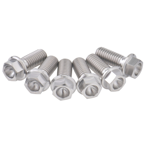 ZT31-3826 Gr5-Ti B-Disk S-FlangeBolt Set 8-M8 20mm 6pcs