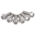 ZT31-5706 Gr5-Ti B-Disk FlangeBolt Set 6-M6 16mm 6pcs
