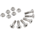 ZT34-2506N Gr5-Ti Sprocket Taper Bolt/Nut Set M8 25mm 6pcs