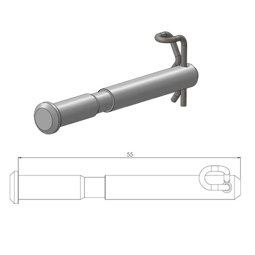 Front Brake Pad Pin | Rear Brake Pad Pin