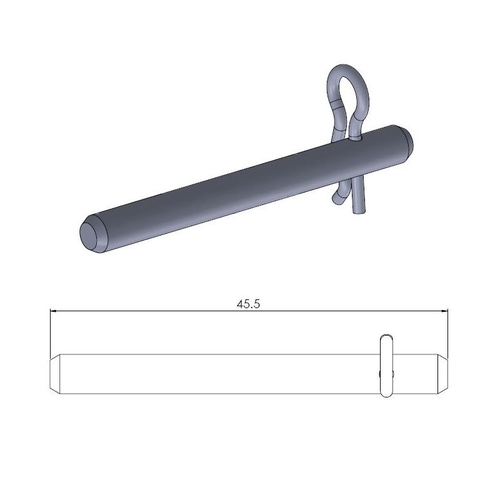 Front Brake Pad Pin | Rear Brake Pad Pin