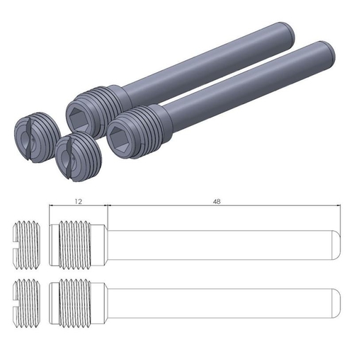 Front Brake Pad Pin | Rear Brake Pad Pin
