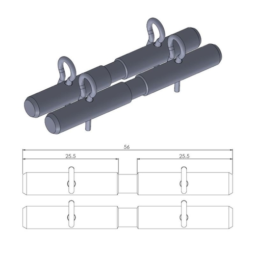 Rear Brake Pad Pin
