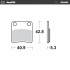 Parking brake pad Ceramic series
