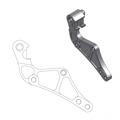 211013 ADATTATORE DISCO 320SM STRADA KTM