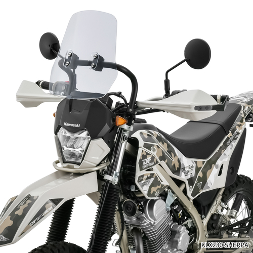 ZE70-1121 ZETA Adv. WindShield KLX230SHERPA' 25-,SHERPA S' 26-