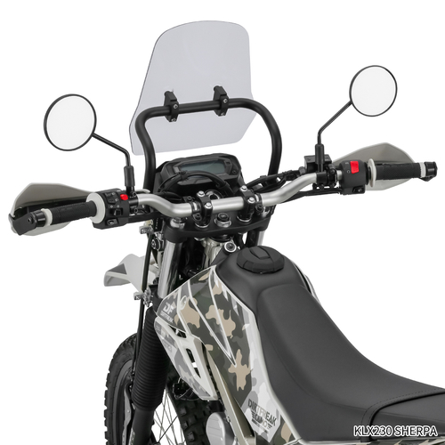 ZE70-1121 ZETA Adv. WindShield KLX230SHERPA' 25-,SHERPA S' 26-