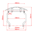 ZE70-6001 ZETA Explorer WindShield GB350/S STD Type