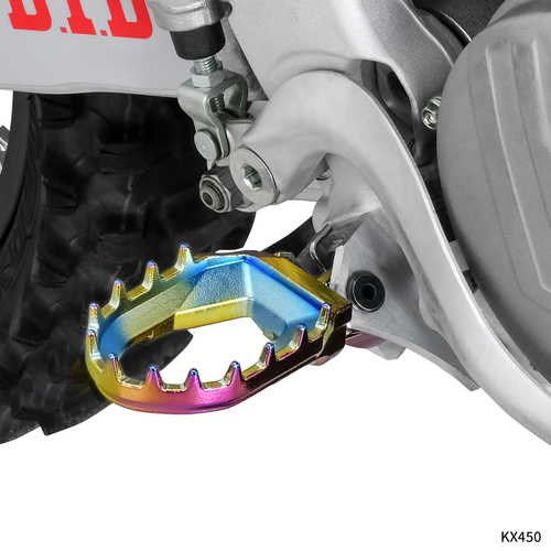 ZE93-2655 ZETA MAX Foot Pegs KX OILSLICK