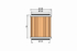 140017 FILTRO OLIO X OIL COOLING YZF250