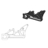Rear Caliper Adapter oversize