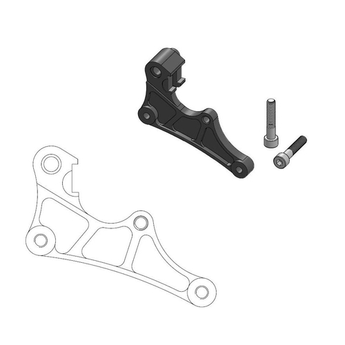 Adapter bracket for SM Street 320mm front disc