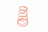 Spring Conical - Dia 116-70 / Length 165 / thickness 2,5 / Winding 6 (156047P/048P)