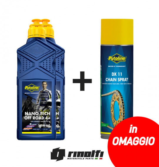 KIT OLIO 4 TEMPI NANOTECH + SPRAY CATENA DX11 OMAGGIO