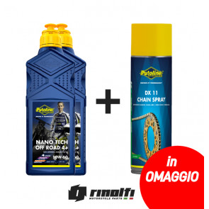 KIT OLIO 4 TEMPI NANOTECH + SPRAY CATENA DX11 OMAGGIO